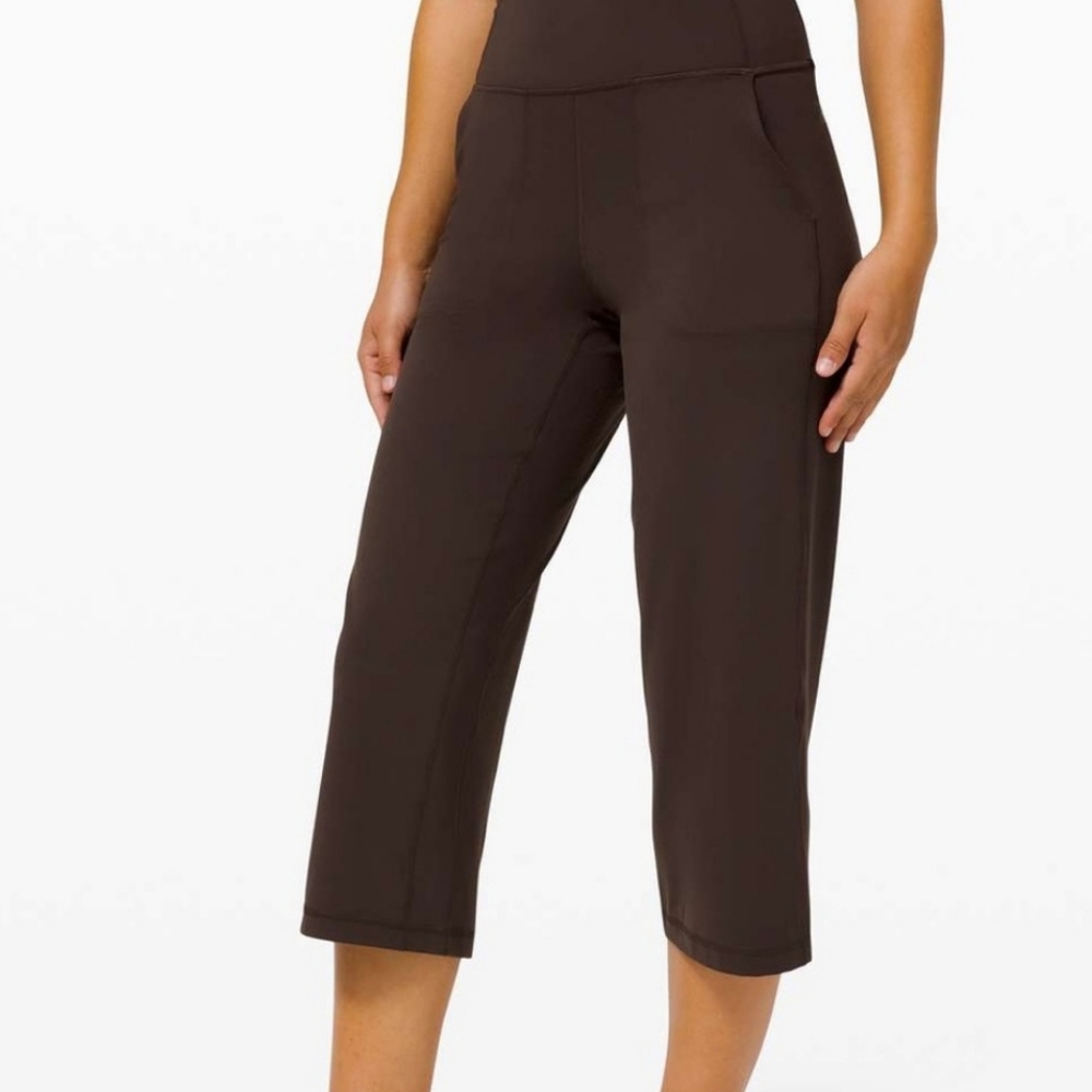 lululemon athletica Brown Wide Leg Pants - Picture 4 of 9